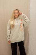 Act Fearless hoodie - soft sand