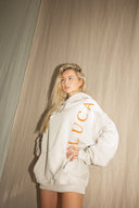Act Fearless hoodie - soft sand