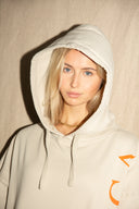 Act Fearless hoodie - soft sand